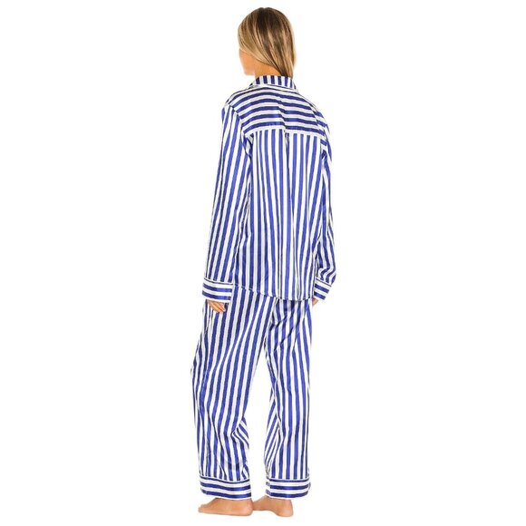 Show Me Your Mumu Classic PJ Set in Blue XSmall Womens Pants 2 piece Pajamas - Picture 2 of 13